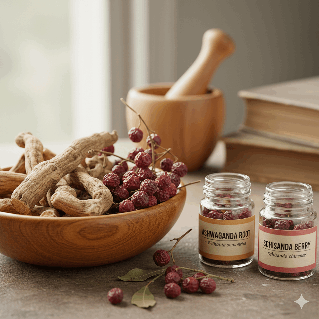 Ashwagandha and Schisandra